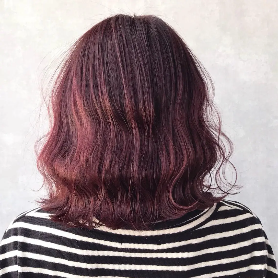 ミディアム カラー ダブルカラー ピンクカラー K-POP好き美容師 🇰🇷Kai.Yのヘアスタイル