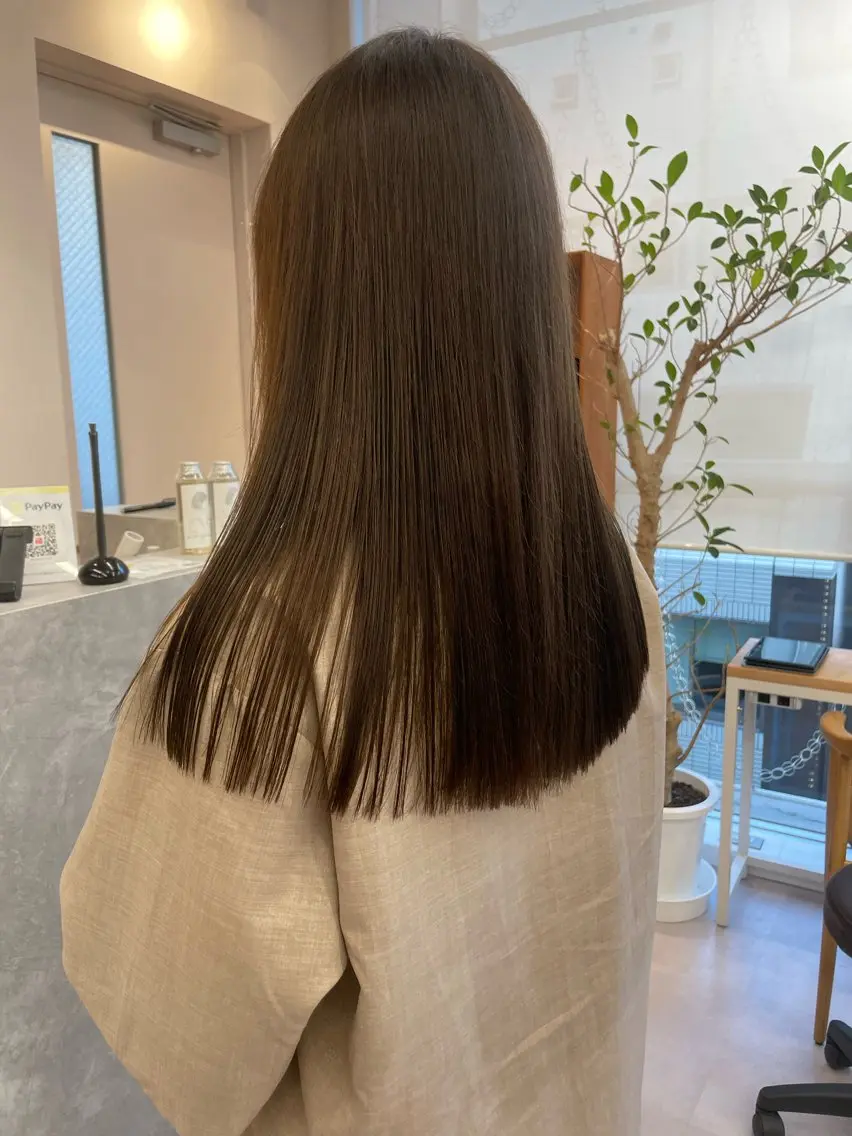 ロング 期間限定 カット りょうのヘアスタイル
