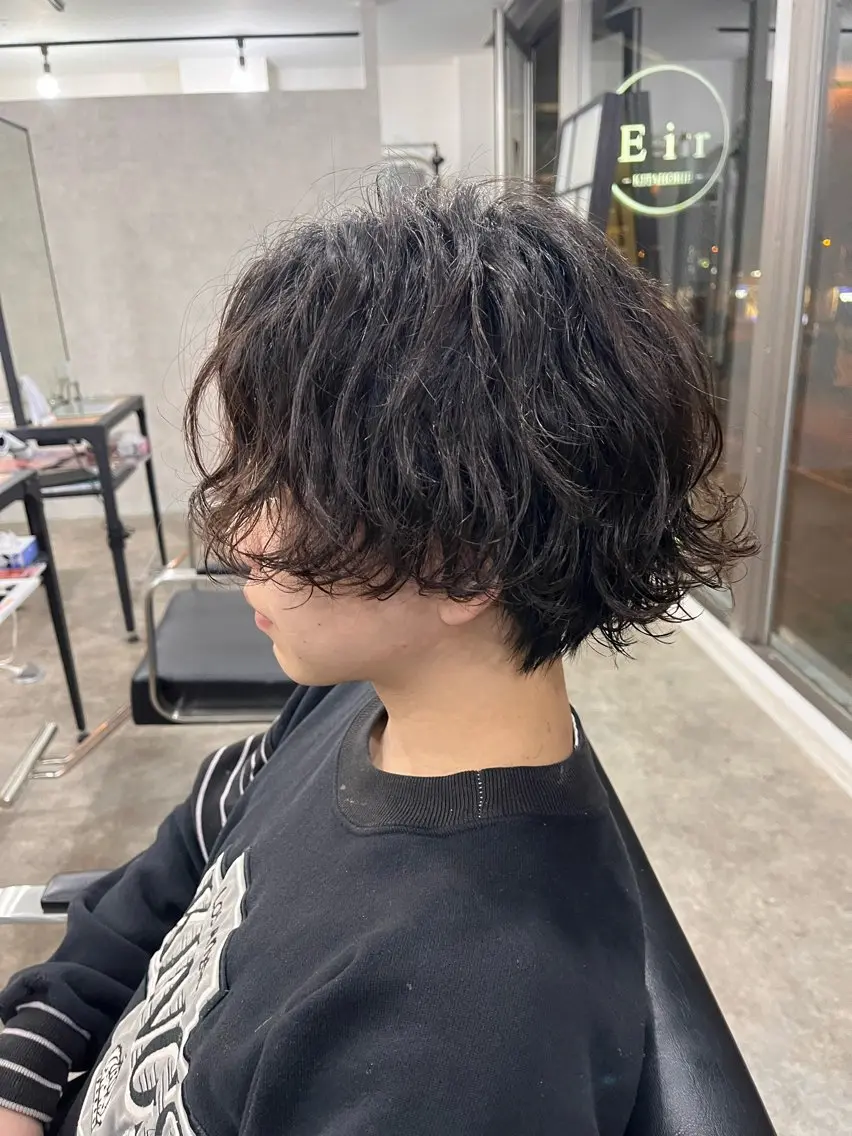 メンズ カット パーマ Men'ssalon LiG/kaitoのヘアスタイル