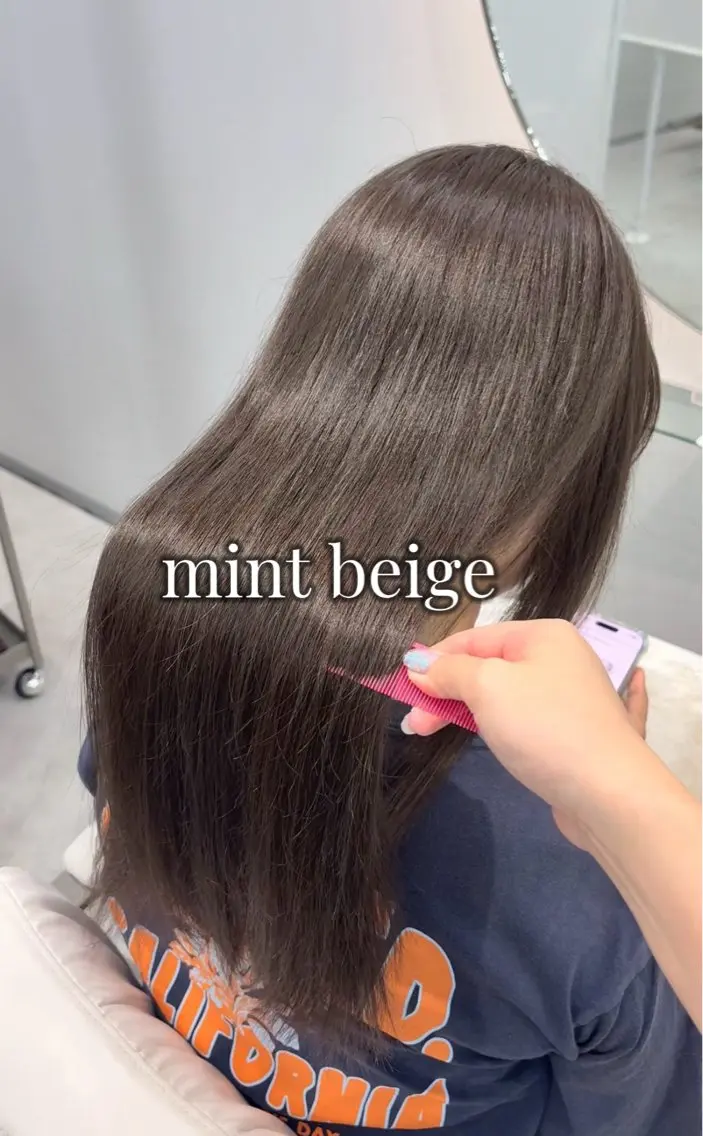 ロング 透明感カラー| 代官山🎀ねねのヘアスタイル