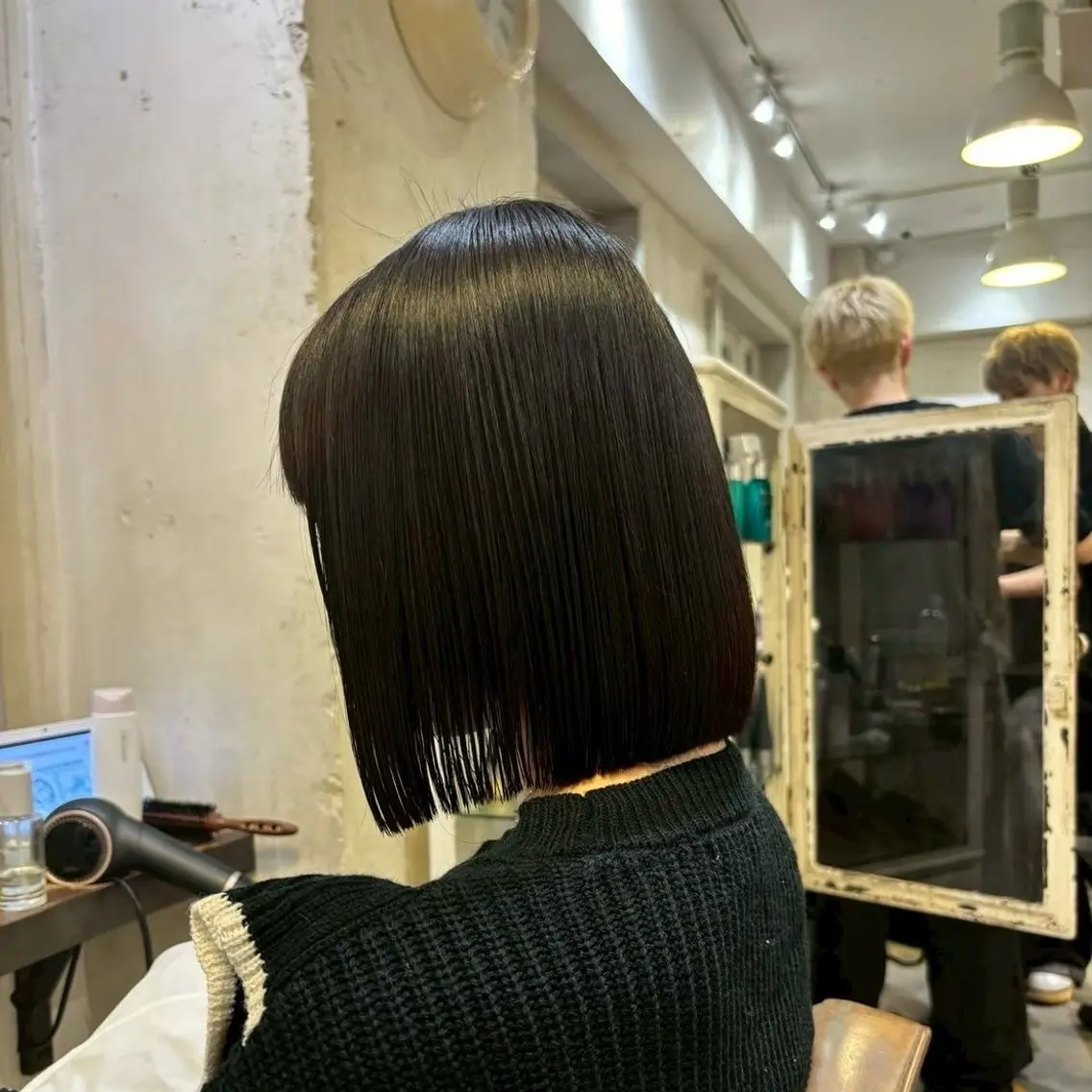 ショート カラー レイヤー/透明感/ 髪質改善/ RYUのヘアスタイル