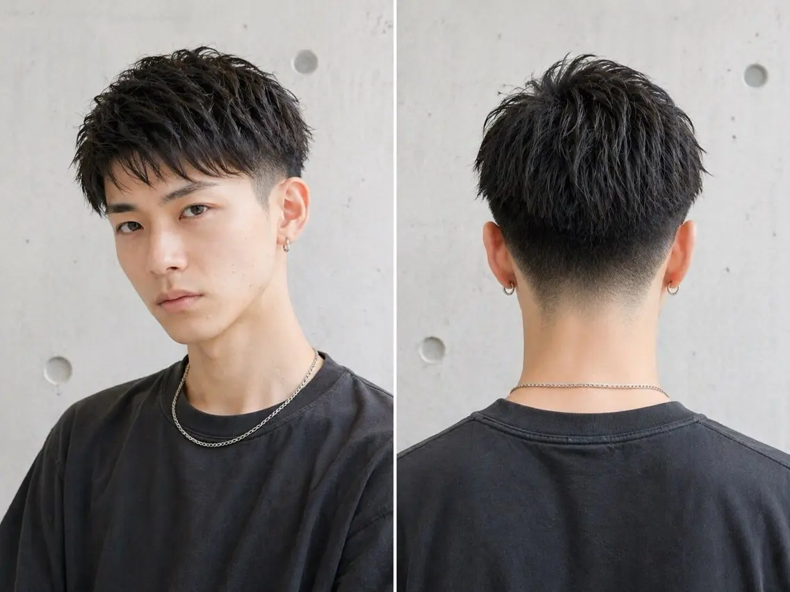 メンズ メンズパーマ men's LADIXのヘアスタイル