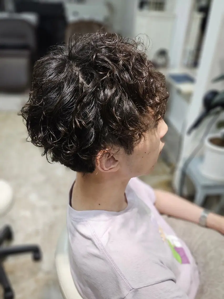 メンズ 熊野 タイソンのヘアスタイル