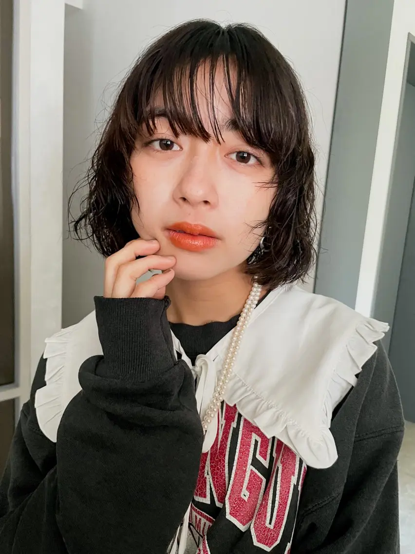 ショート 西山 凜のヘアスタイル