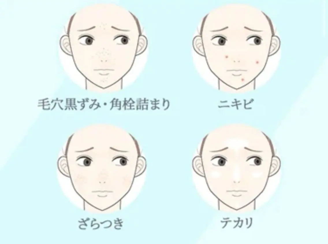 毛穴洗净の写真