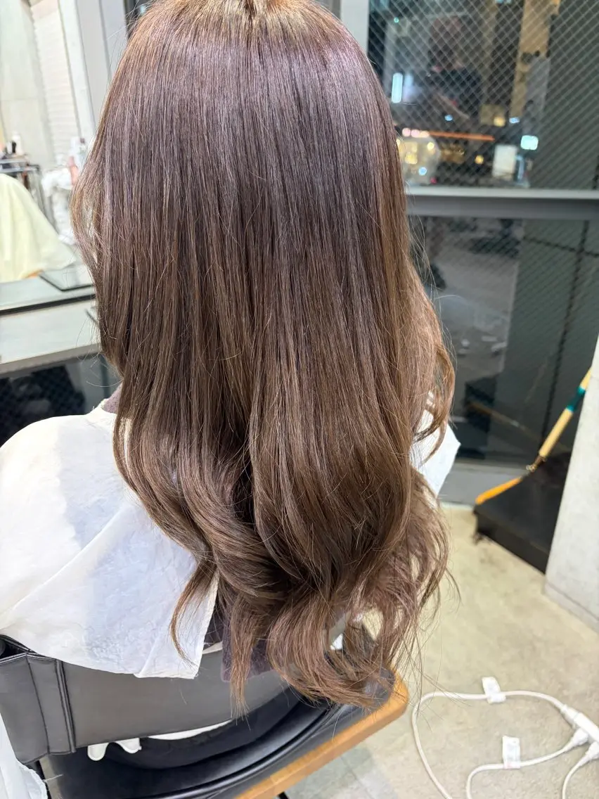 セミロング 片山 楓葵のヘアスタイル
