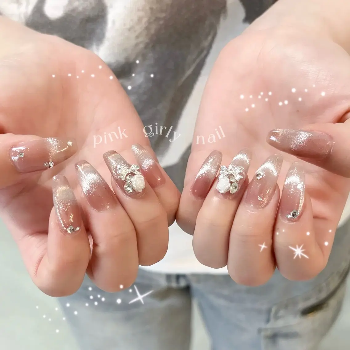 ネイル ハンドネイル mimo*lash 🍒sakura🍒のマツエク・マツパデザイン