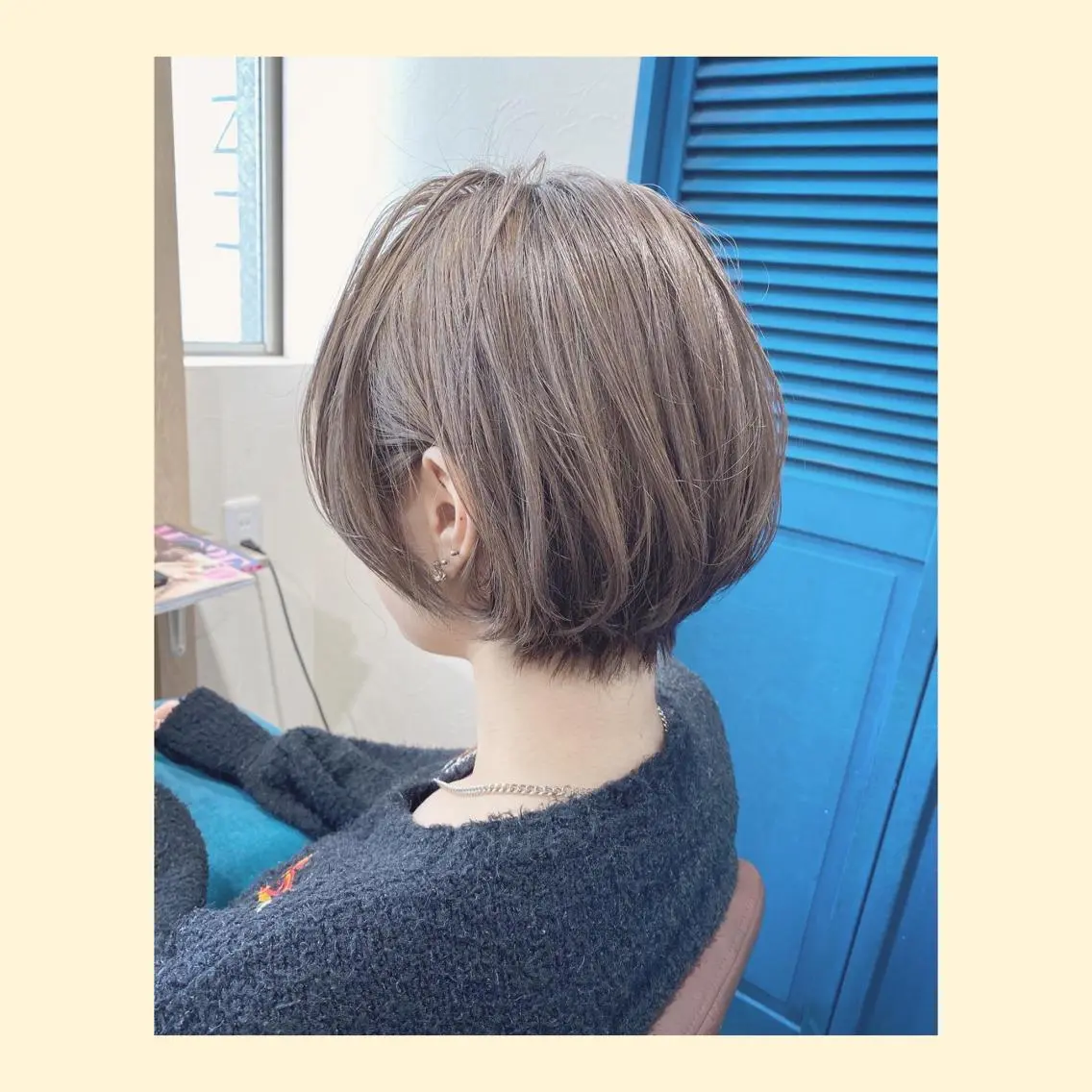 ショート カラー ヘアカラー トリートメント 🌈ショート/レイヤ ーカット/中村崇宏のヘアスタイル
