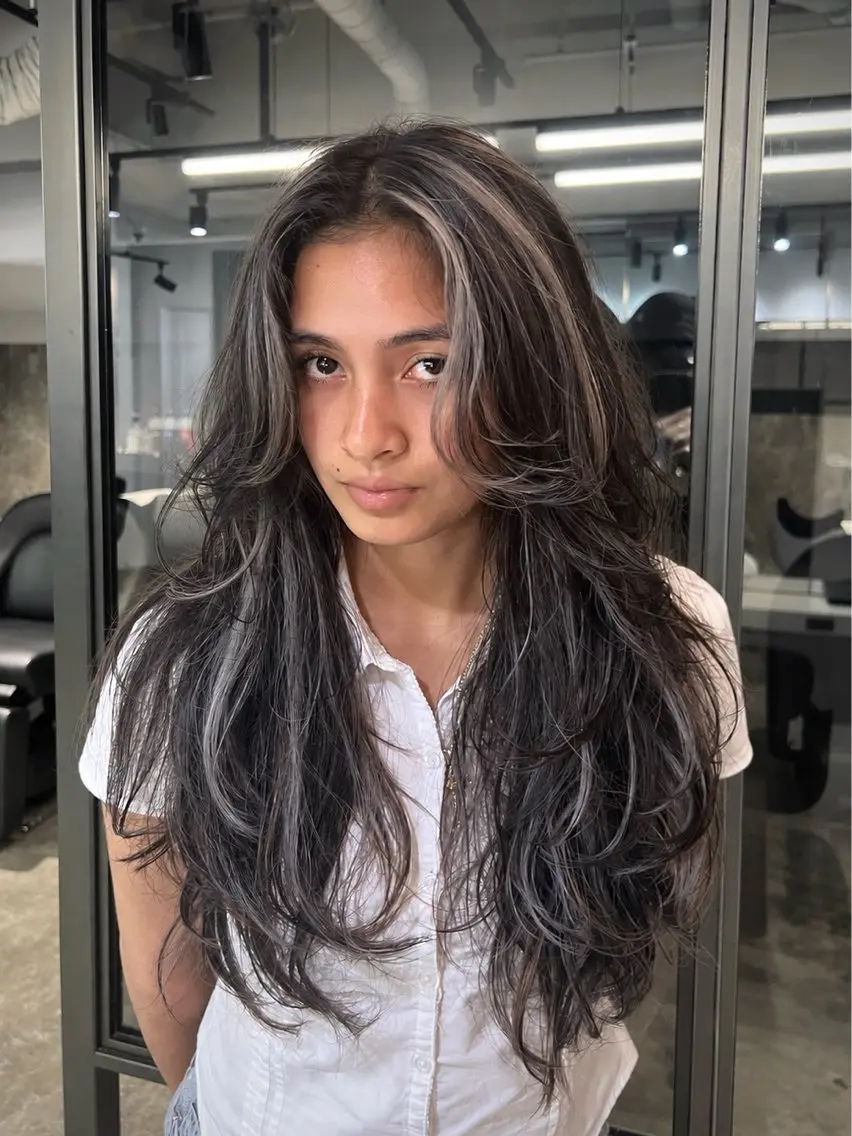 ロング カラー カット ヘアカラー 🇺🇸梅田レイヤー 副店長Tsubasaのヘアスタイル