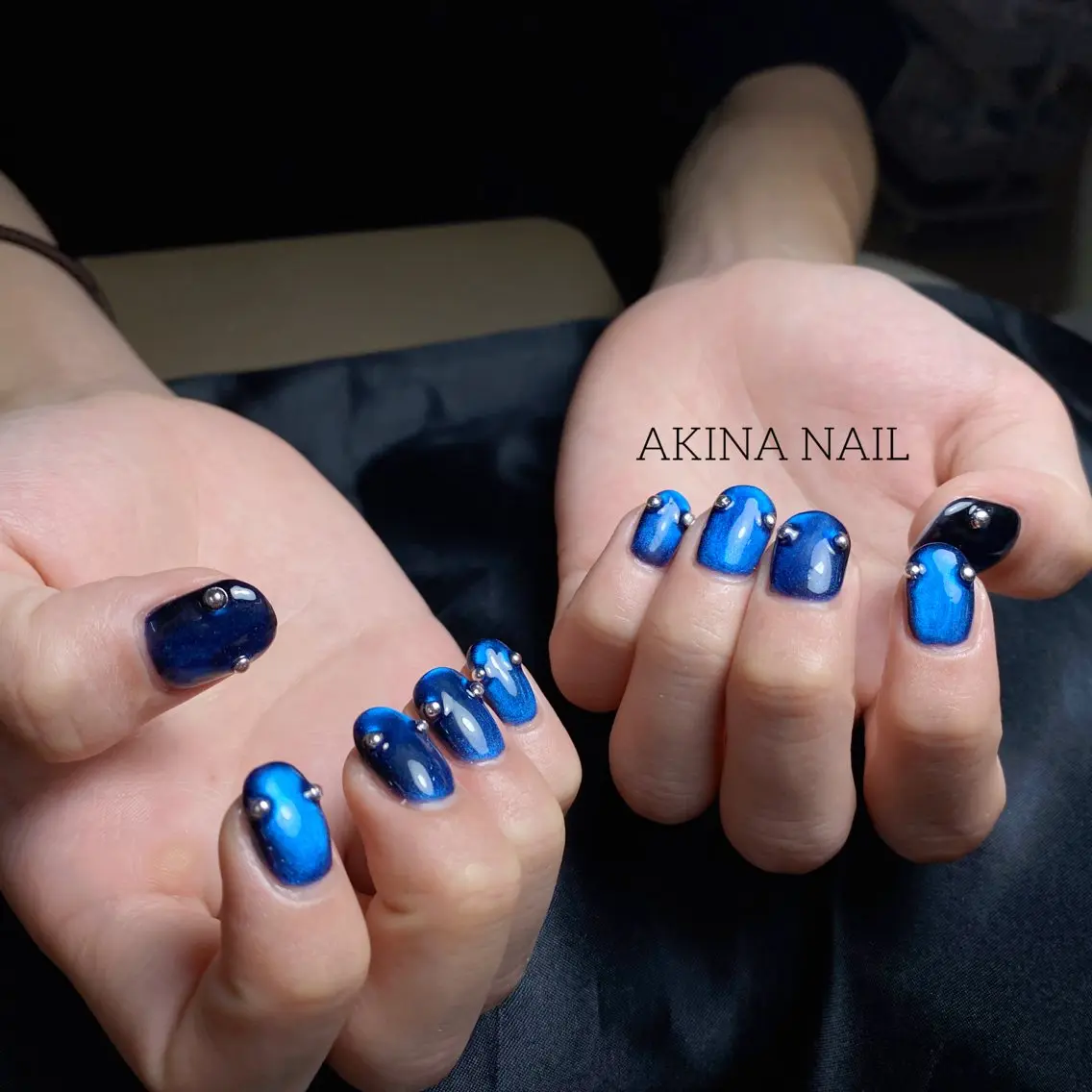 ミディアム 韓国風ヘア ハンドネイル ハンドケア Akina Nail 亀戸のネイルデザイン