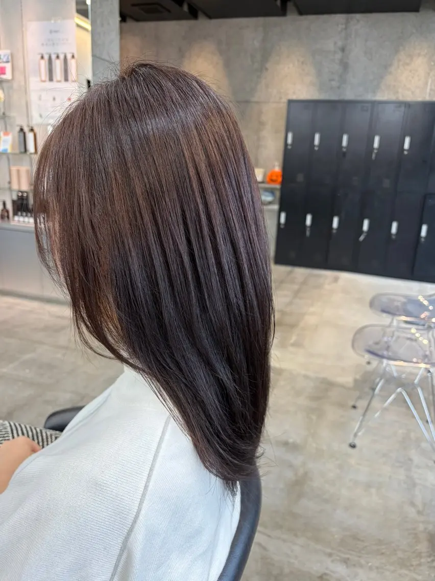 カラー ヘアカラー 縮毛矯正/ 豊島怜のヘアスタイル