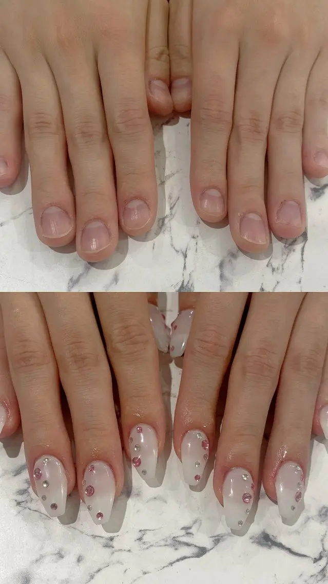 ネイル ジェルネイル パラジェル ハンドネイル Salon Ｋのネイルデザイン