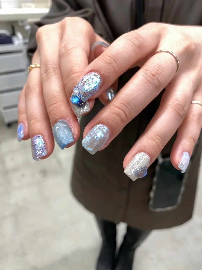 ネイル キラキラネイル ハンドネイル chika / nailのネイルデザイン