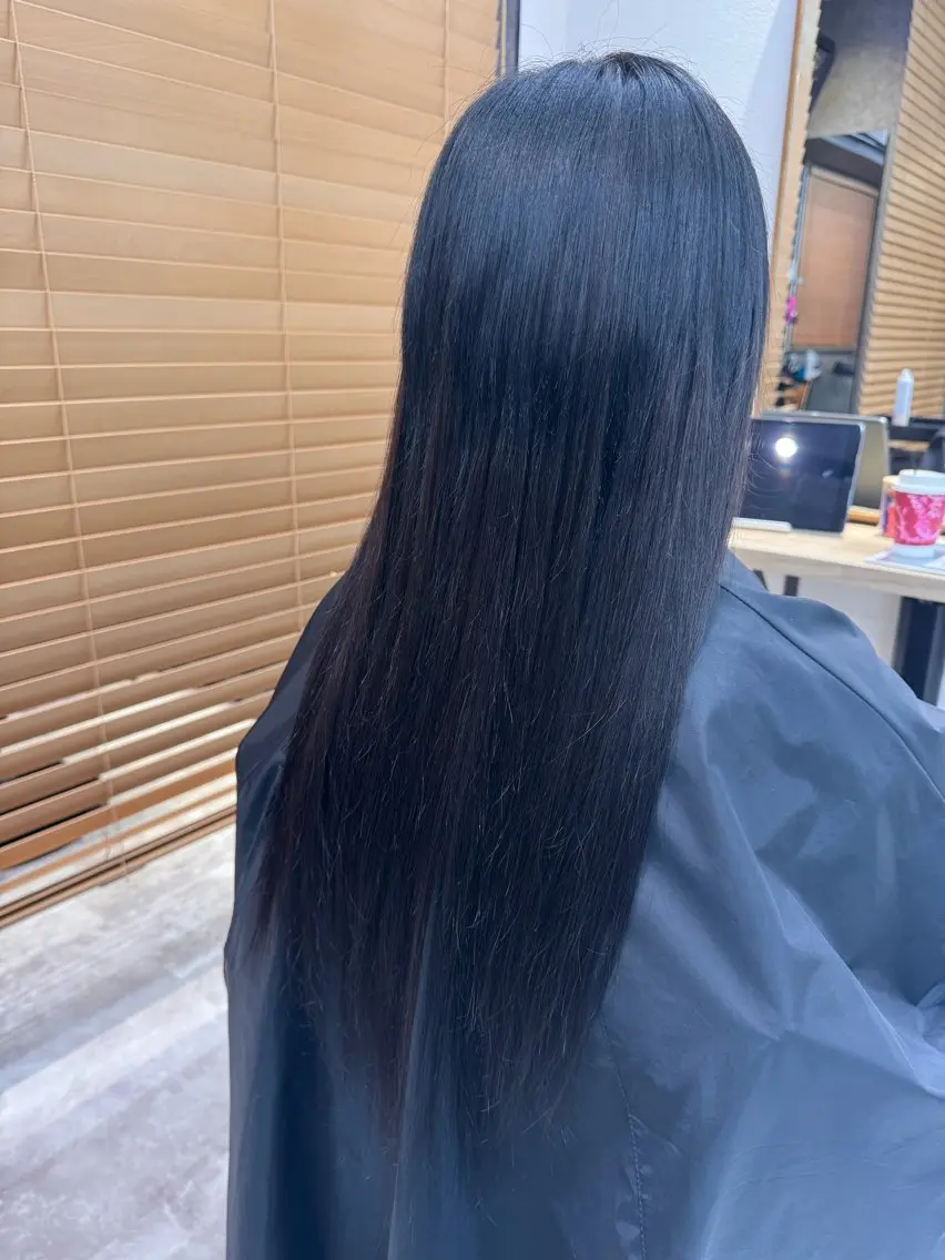 ロング 𝑴𝒊𝒚𝒖 /柏/プルエクステのヘアスタイル