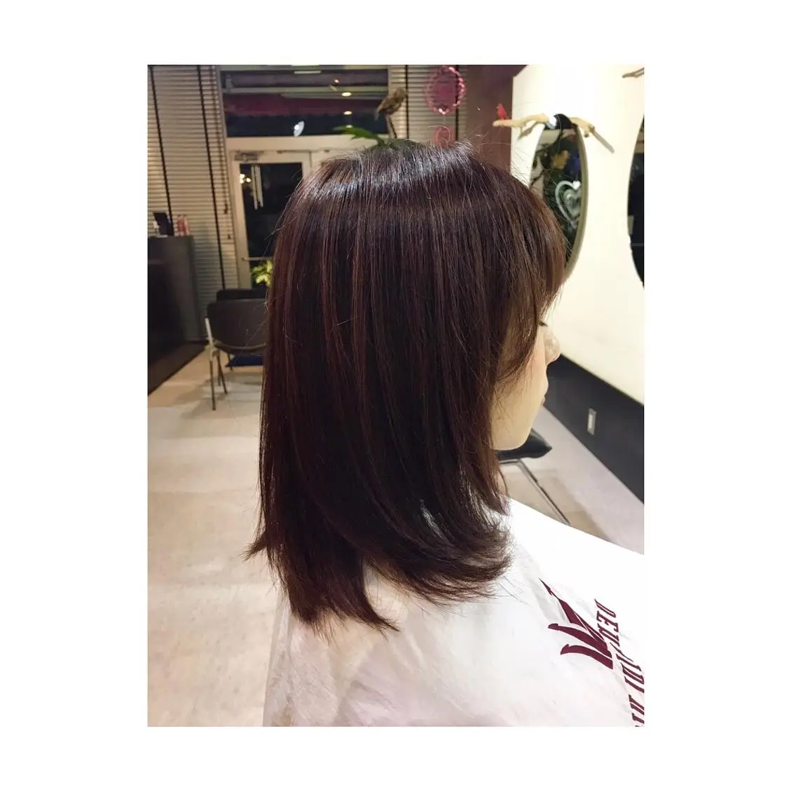 ミディアム カラー グラデーションカラー ピンクカラー 河原 卓司のヘアスタイル