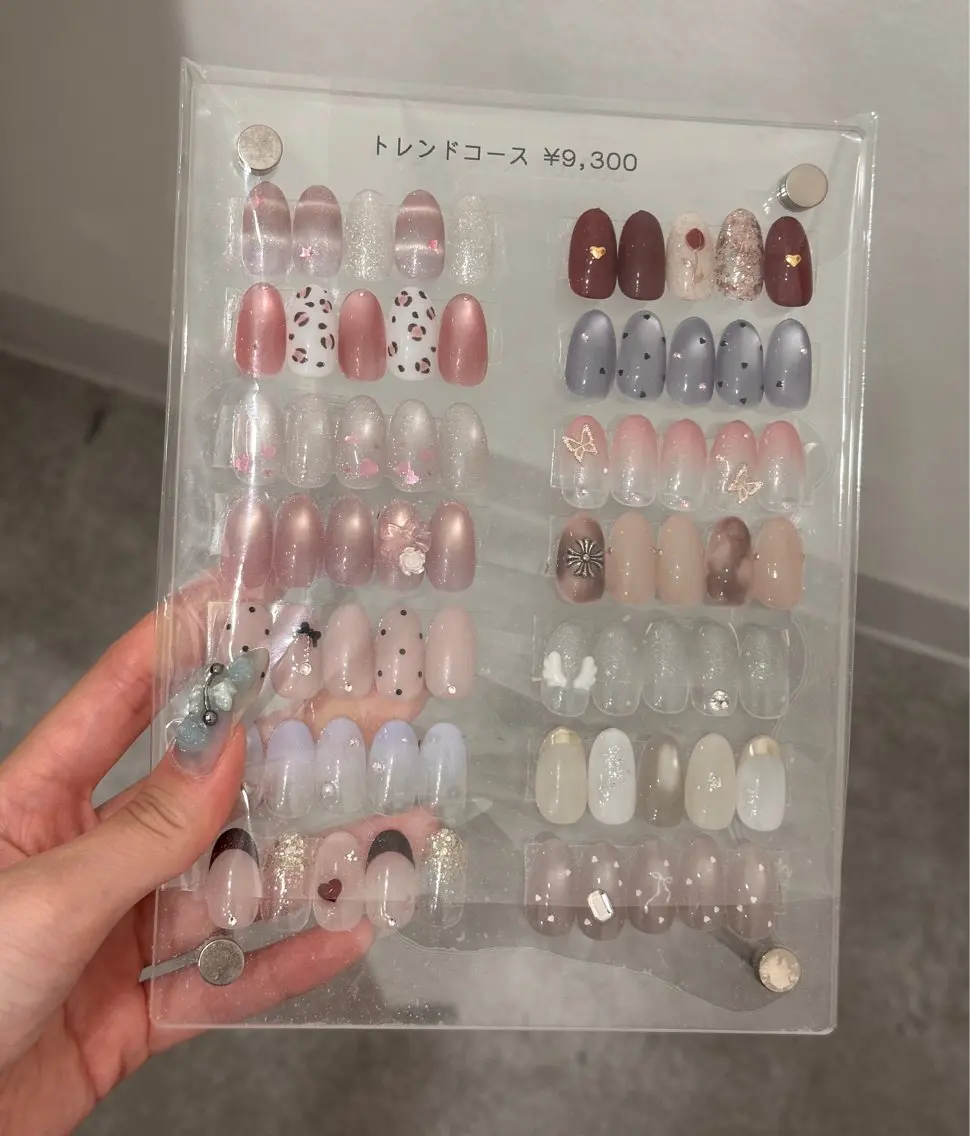 ネイル 🎀RUI🎀ネイル 練習モデル⊹˚₊のネイルデザイン