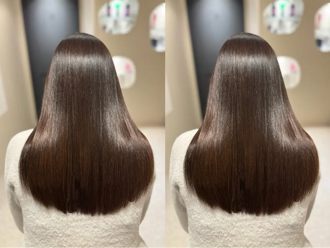 ロング Bonheur銀座 michiko艶髪のヘアスタイル