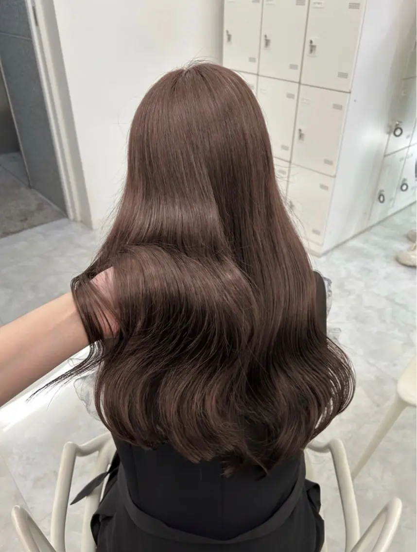 ロング カラー 🤍韓国艶ワンホン ヘアMayu🤍のヘアスタイル
