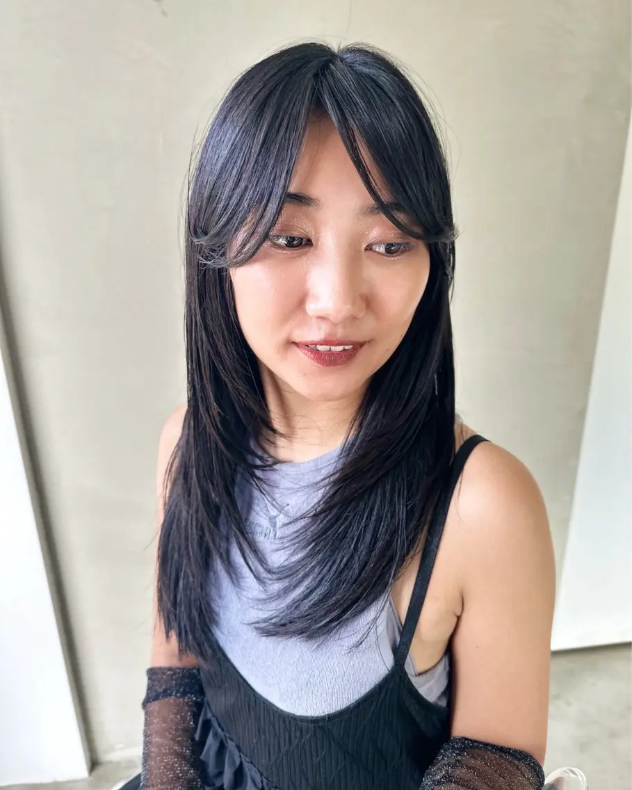 ロング レイヤーカット fan fun by Roooのヘアスタイル