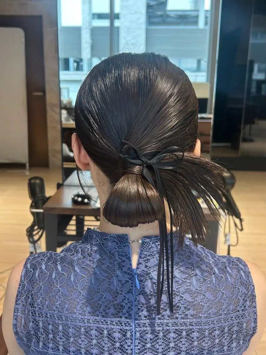 ヘアアレンジ 阪本 光優/ 韓国ヘア🐈‍⬛🩶のヘアスタイル