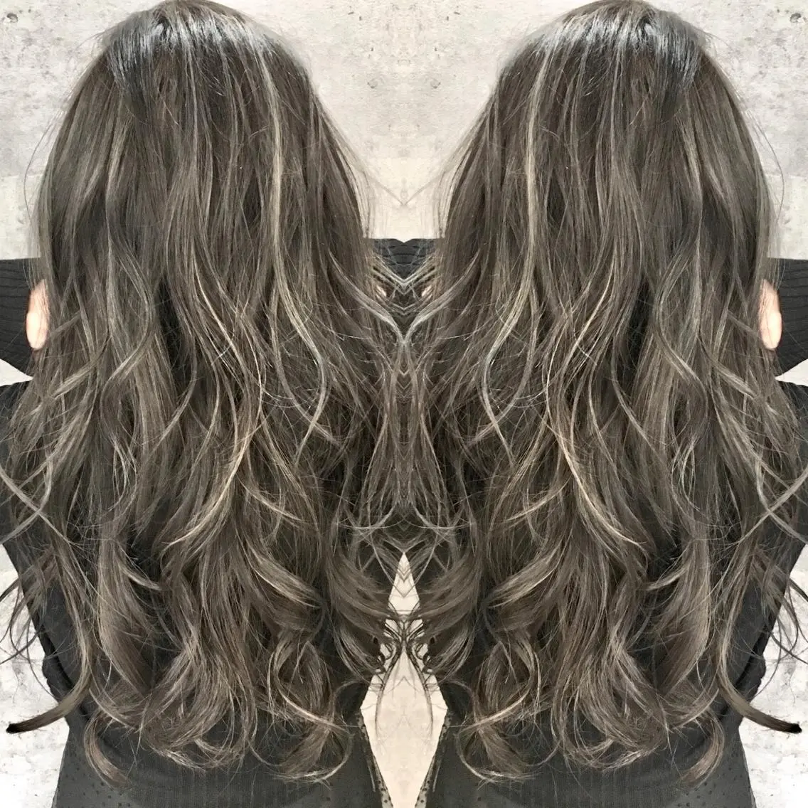 ロング カラー ハイライトカラー ハイライト ✨MiL✨ ✨心斎橋✨のヘアスタイル