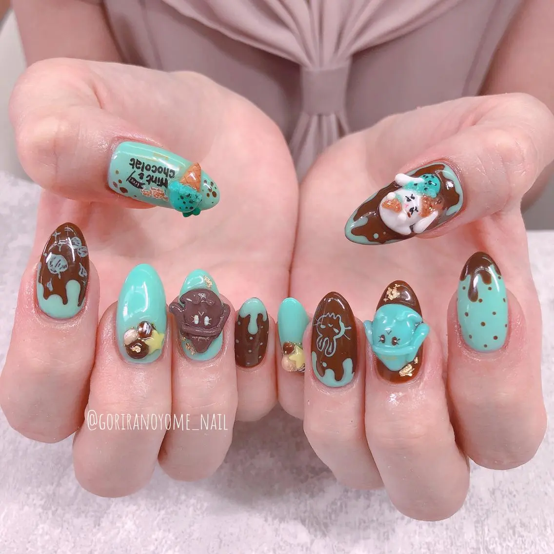 ネイル アートネイル ナナイチゼロ I.Naoのネイルデザイン