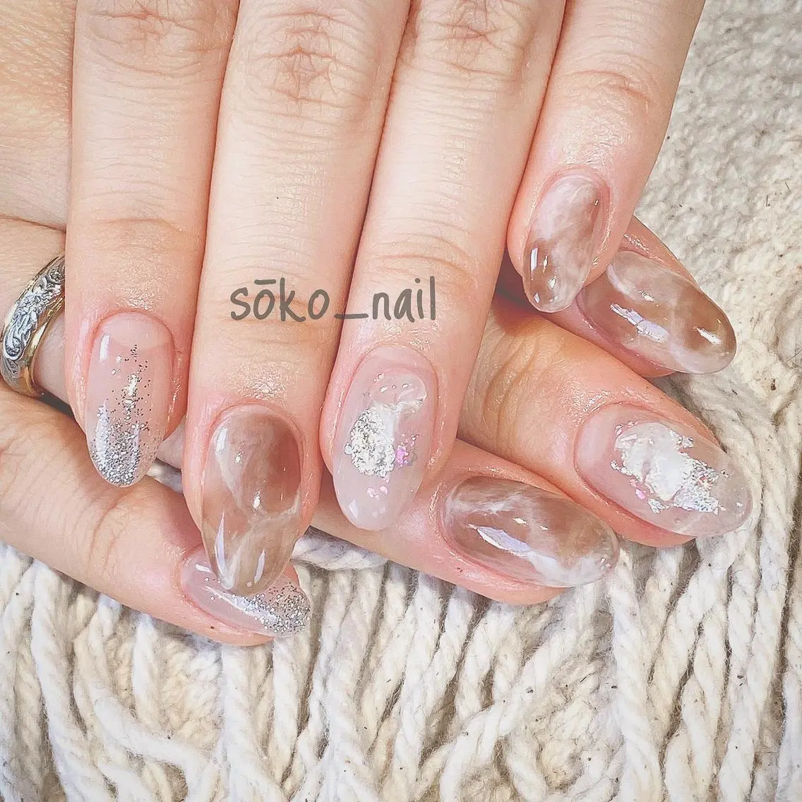 ネイル ハンドネイル megu  / sōko nailのネイルデザイン