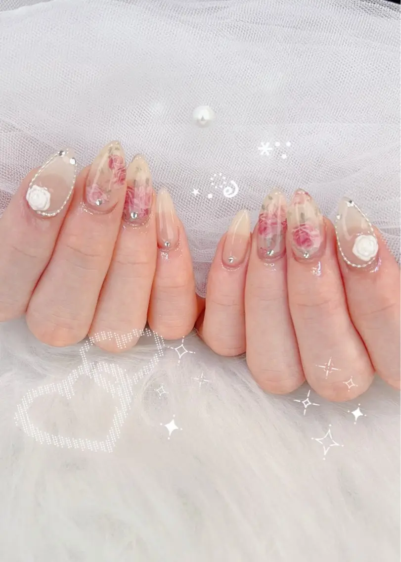 ネイル 持ち込み ハンドネイル cherie_ yukiのネイルデザイン