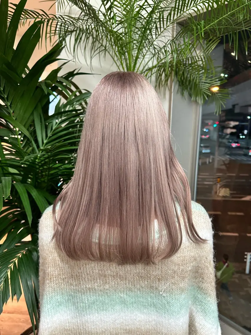 カラー ピンクカラー カット ヘアカラー ブリーチカラー/ わきたちえ🌻のヘアスタイル