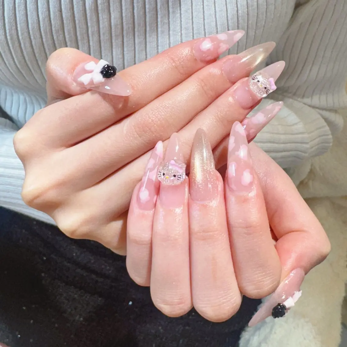 ネイル ハンドネイル ハンドケア 🦋Yumi Nail🦋Momoのネイルデザイン