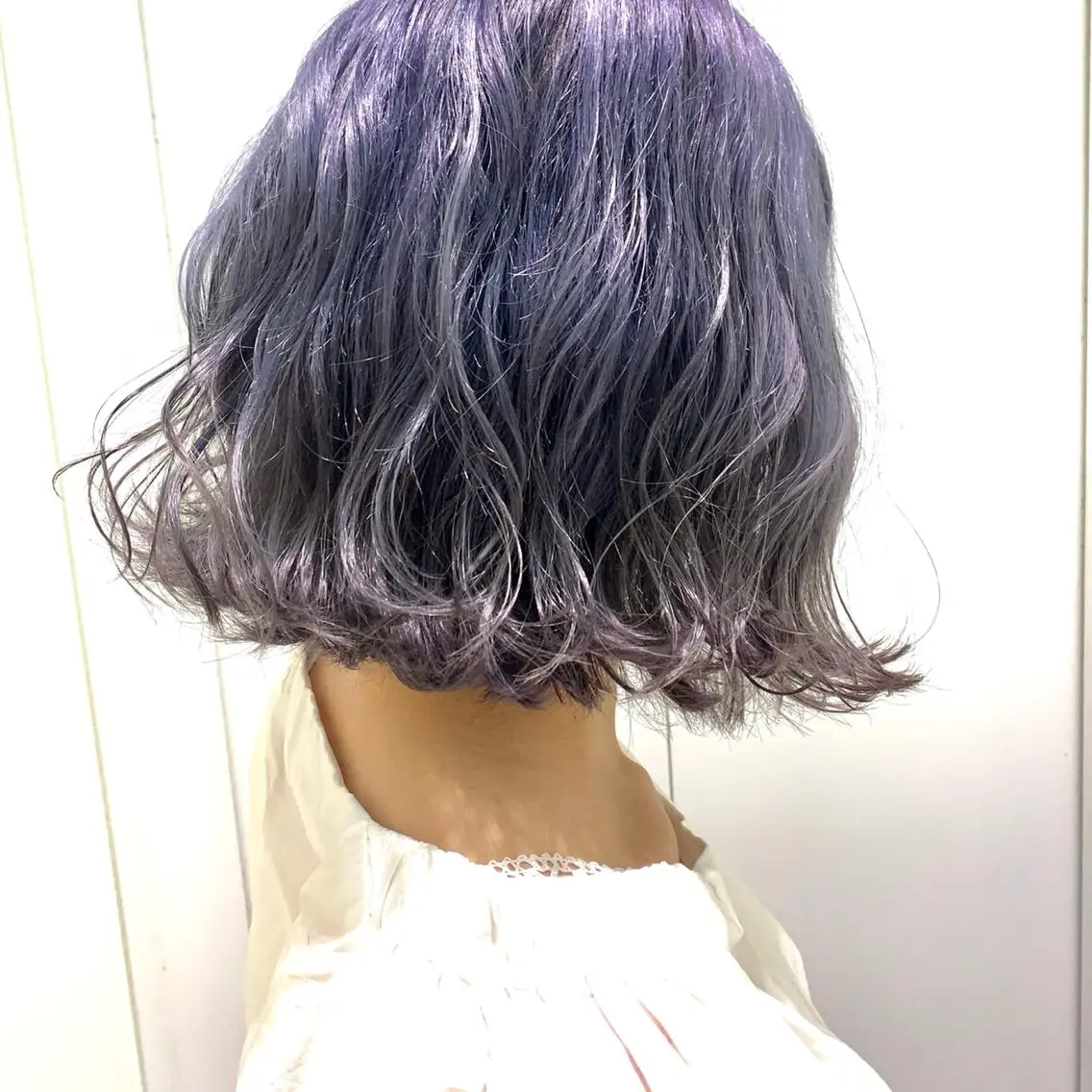 ミディアム カラー i'll 未空のヘアスタイル