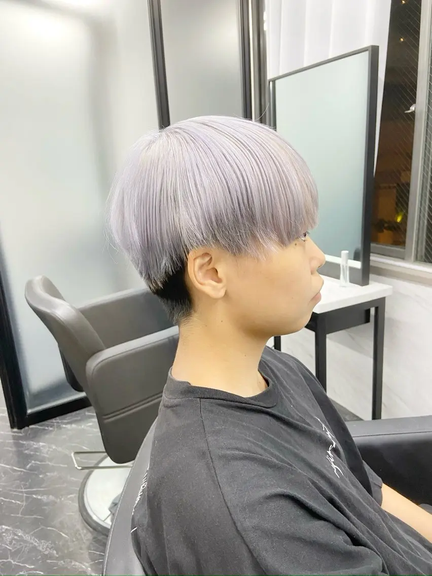 ショート カラー メンズ メンズハイトーン ハイトーンカラー メンズ特化/ マンツーマン/Ryuのヘアスタイル