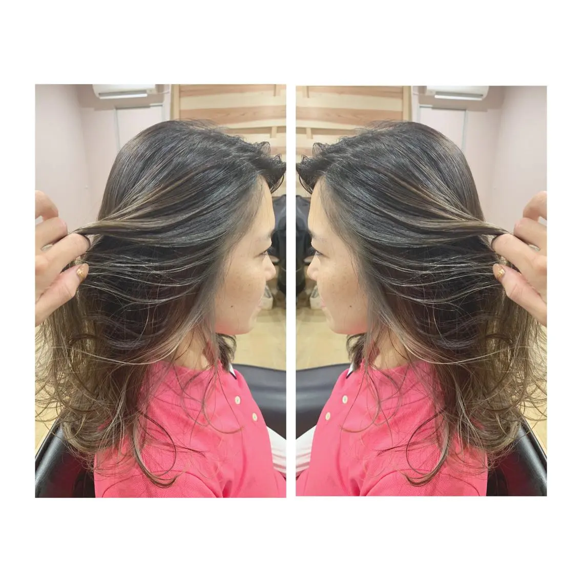 ロング カラー Asuka Mabuchiのヘアスタイル