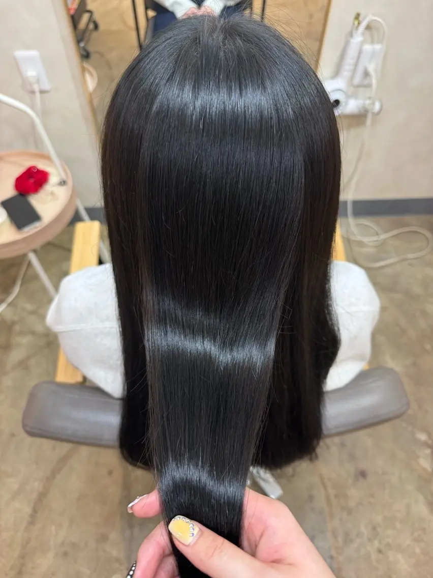 透明感カラー(ロング＋¥1100)の写真