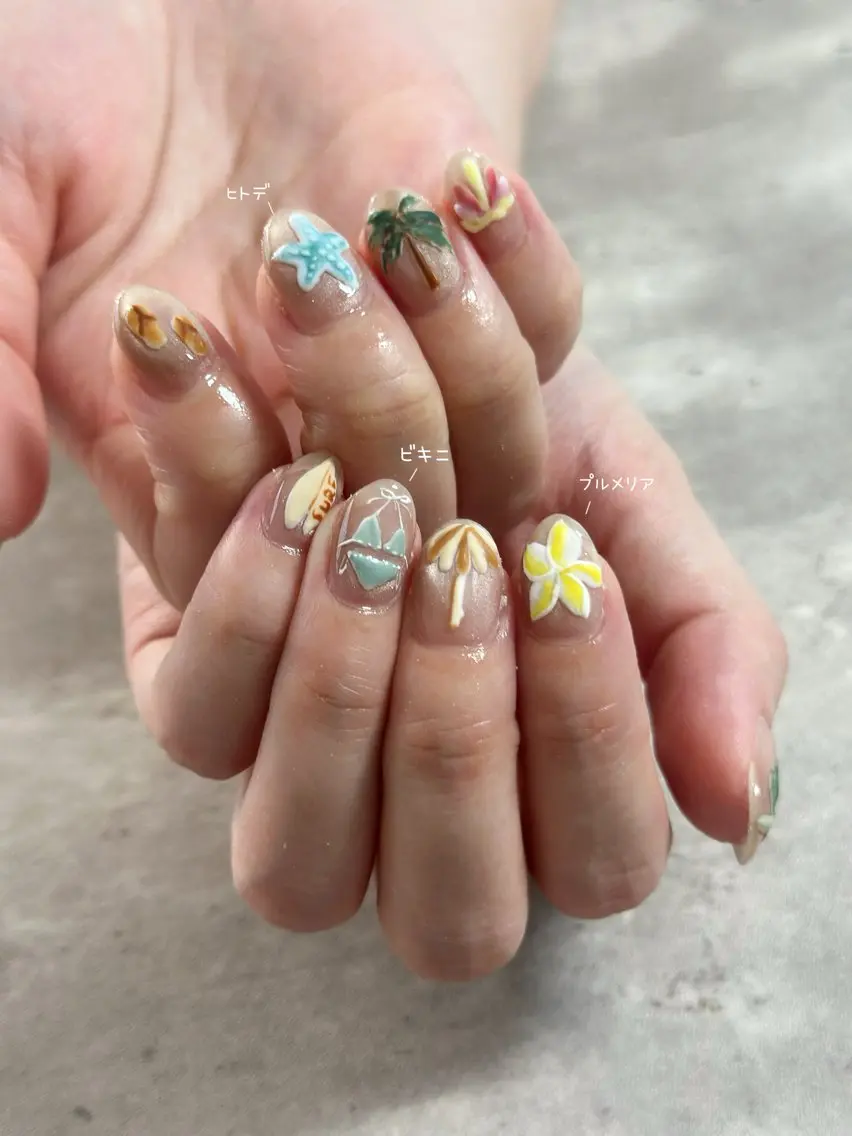 ネイル ハンドネイル One's Nail Roomのネイルデザイン
