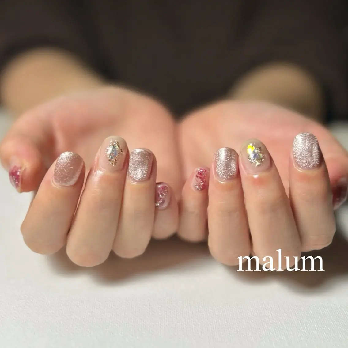ネイル ハンドネイル malum nailのネイルデザイン