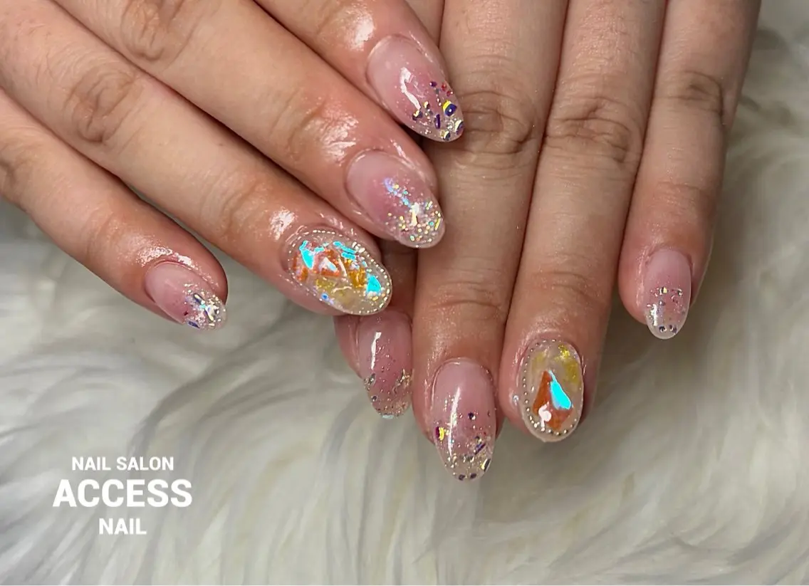 ネイル access nailのネイルデザイン