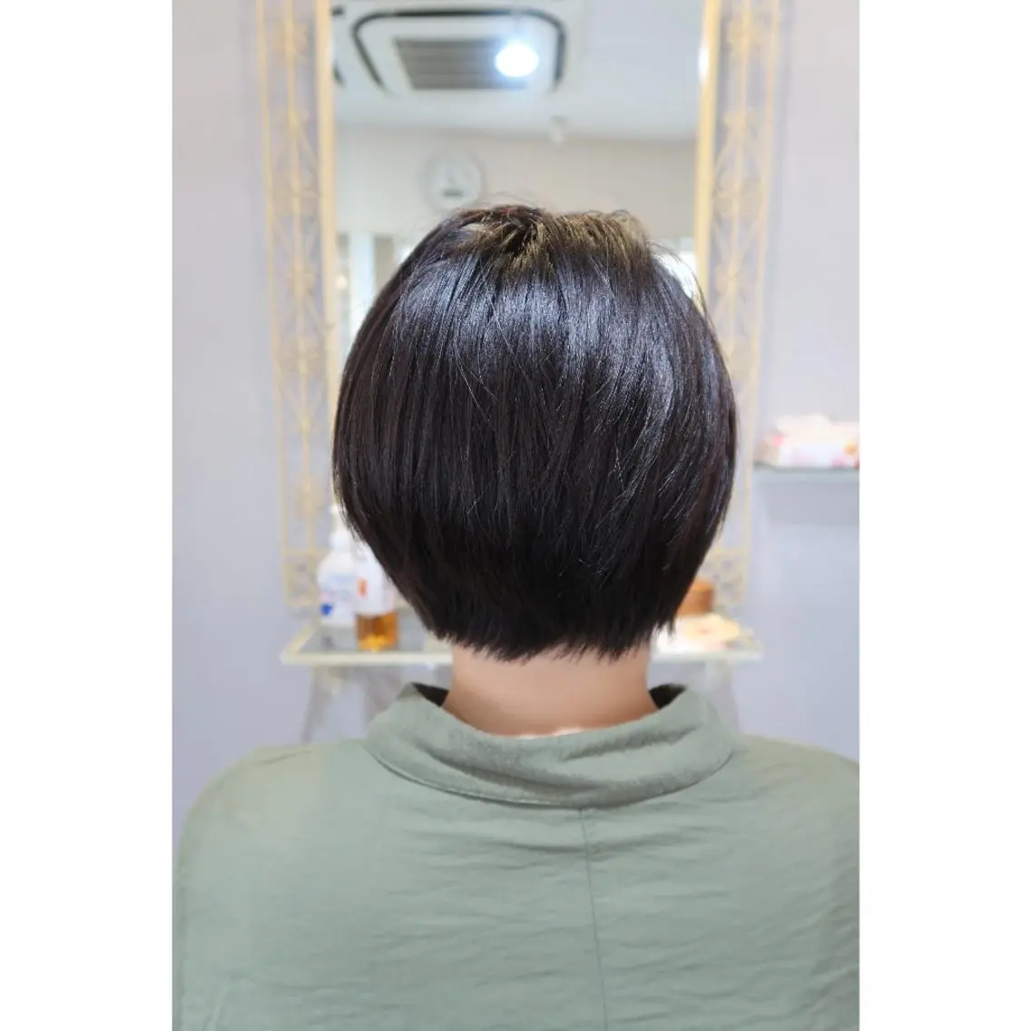ショート カット ヘアカラー トリートメント tenny調布 いしまつのヘアスタイル