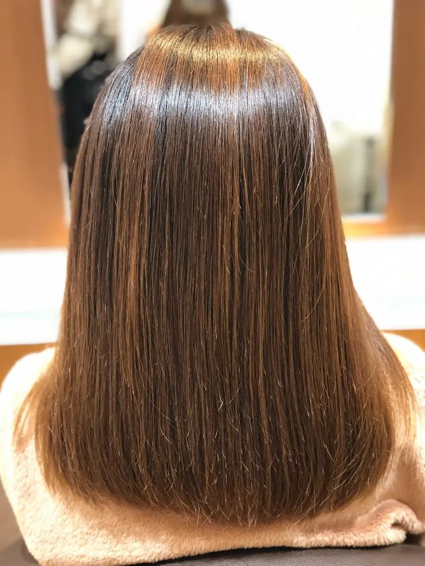 ファイバープレックス縮毛矯正🍀カットの写真