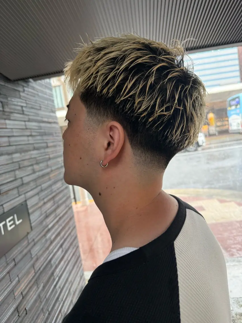 ショート メンズ 細野 拓也のヘアスタイル