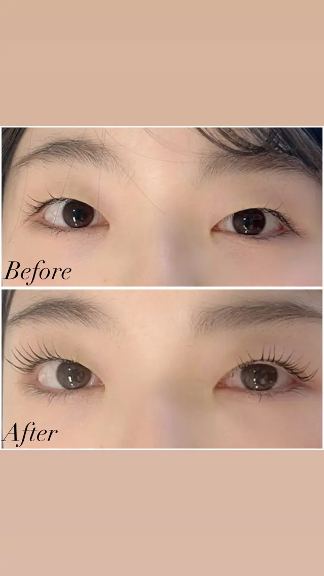 マツエク・マツパ Cカール ナチュラル まつげパーマ Beautyeyel ash京都中央口店のマツエク・マツパデザイン