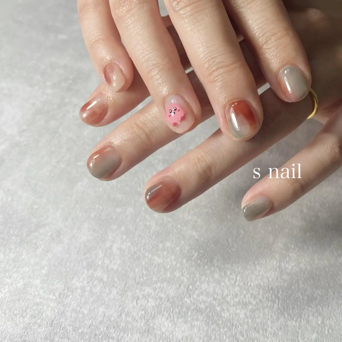 ネイル ハンドネイル s nail さとよしみゆきのネイルデザイン