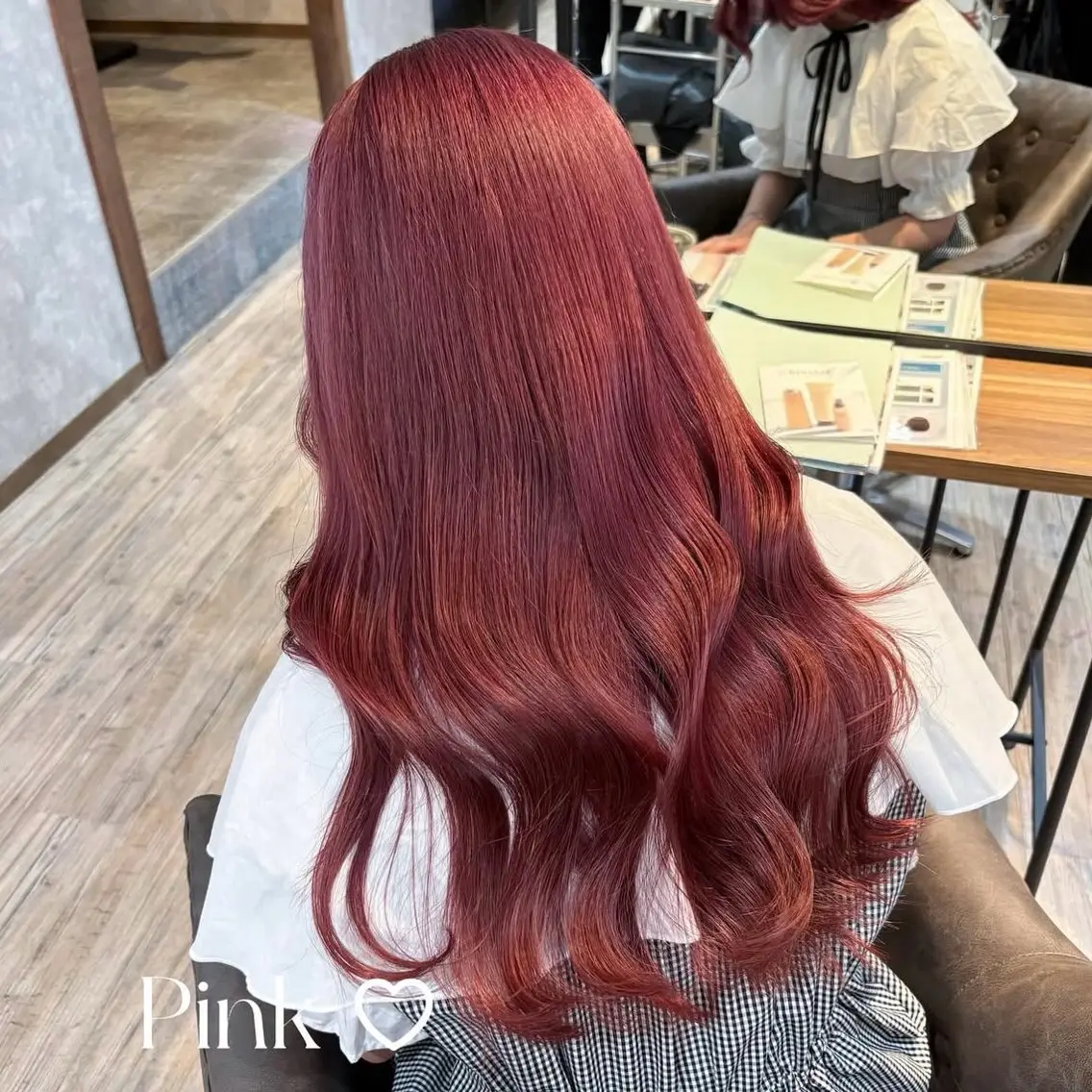 ロング カラー ヘアカラー トリートメント Aoi 🎀 Ly hairのヘアスタイル