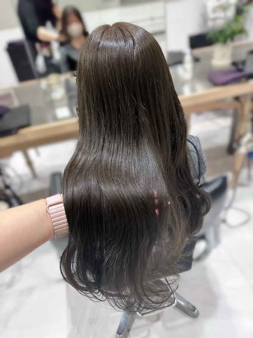 ロング ヘアカラー Rino🎀/盛れる 顔周りカット🪽✩のヘアスタイル