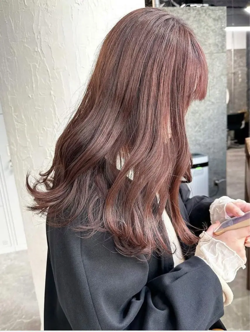 カラー ヘアカラー 菊地 万佐久のヘアスタイル