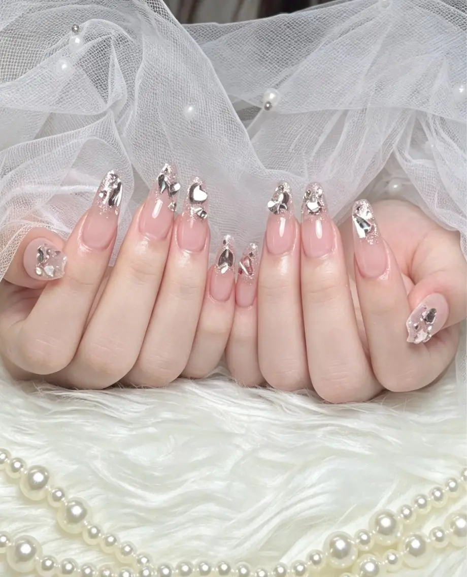 ネイル ジェルネイル 韓国ネイル シンプルネイル 夏ネイル ワンホンネイル NEM nailstudioのネイルデザイン