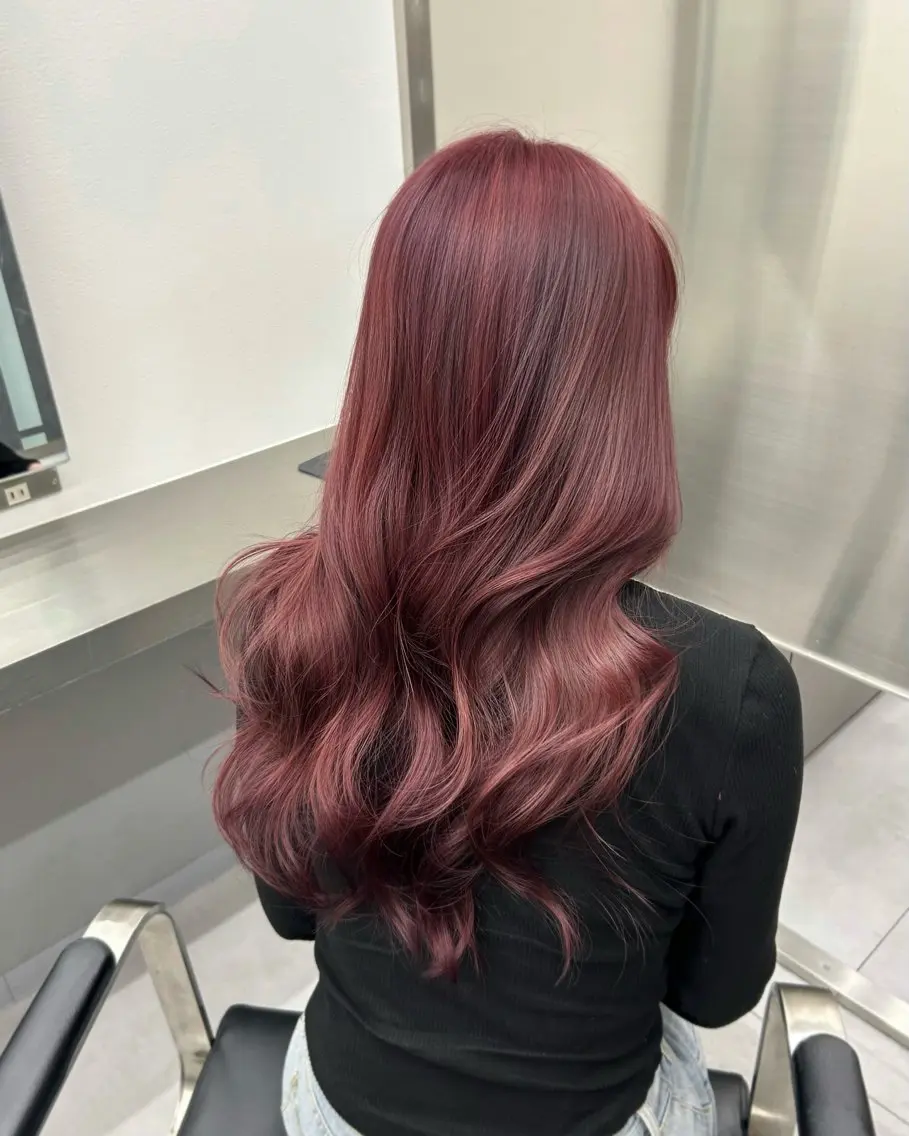 ロング レイヤーカット カット ヘアカラー トリートメント 大人レイヤー/艶美髪 🇺🇸TOMONAのヘアスタイル