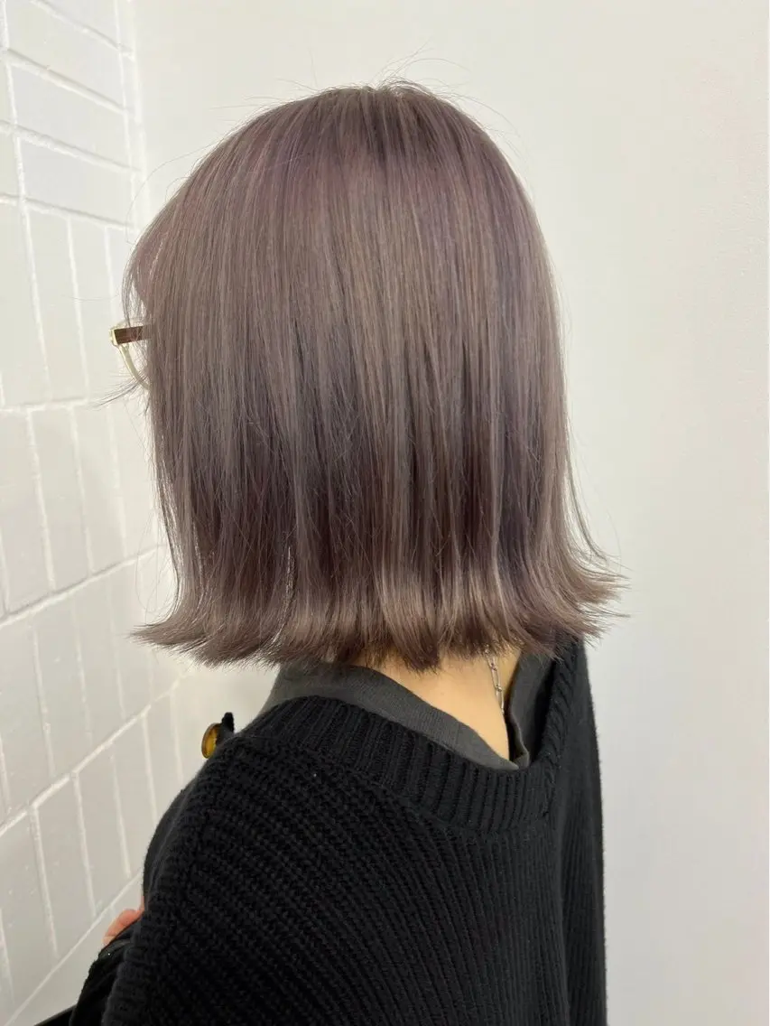 カラー ⭐️垢抜けカラー⭐️ ミコ🖤のヘアスタイル