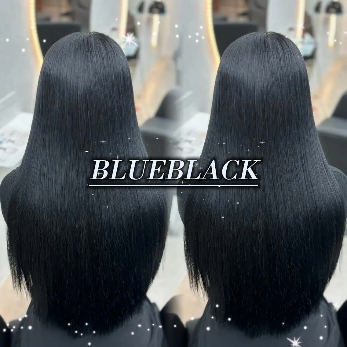 💙寒色系暗髪艶カラー💙➕1STEP高保湿トリートメント💎の写真