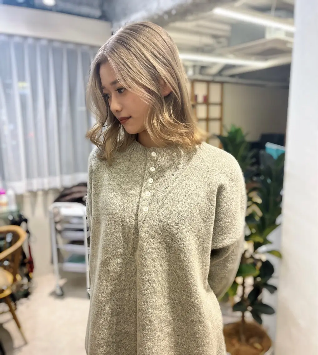 カラー 河原 楓樹のヘアスタイル